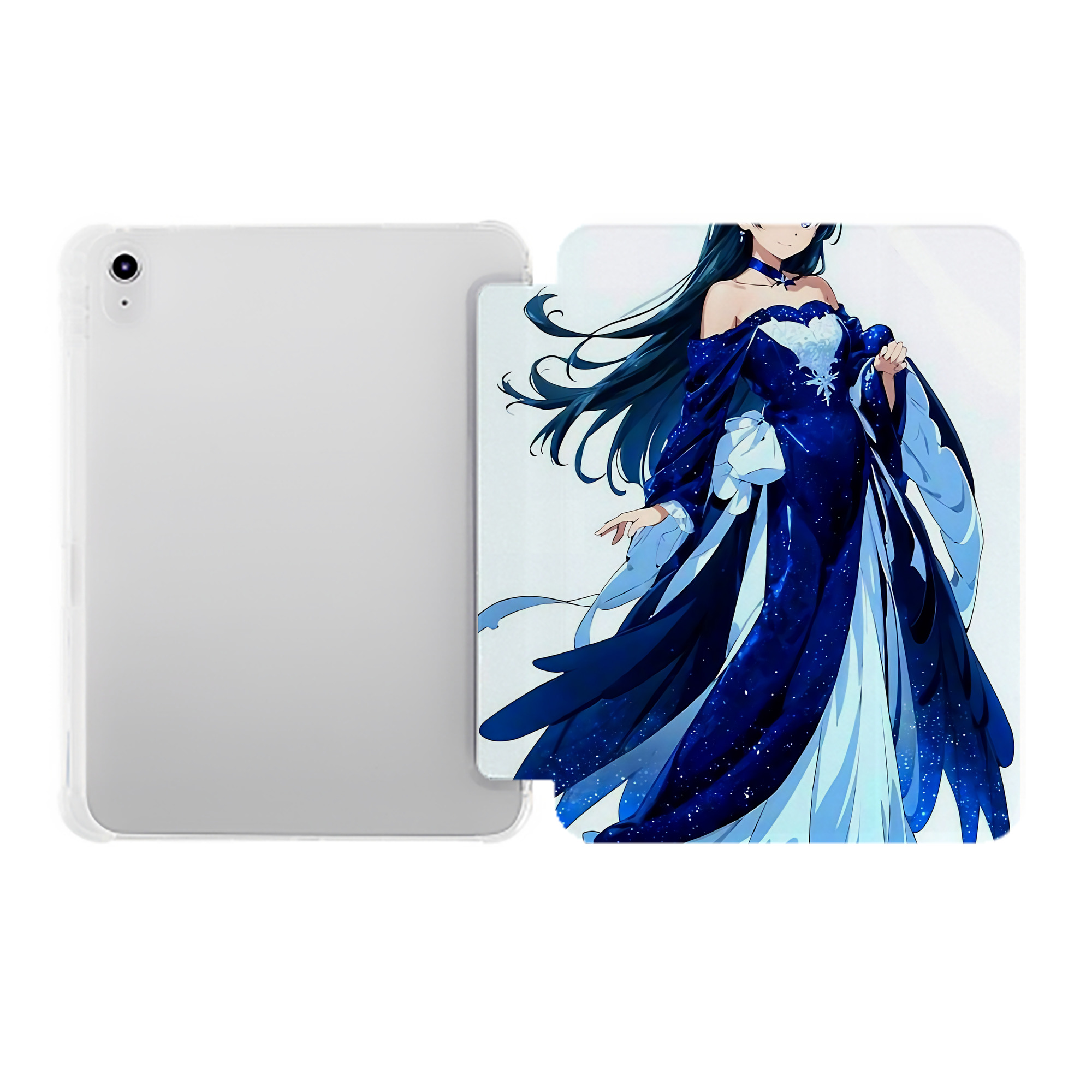 （画像用） 薬屋のひとりごと The Apothecary Diaries IPad ケース ペン収納付き 三つ折りスタンド PUレザー×シリコン 対応機種9.5/10.5/10.9インチ